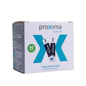 Proxima Alive 50 tiras para teste Vyttra