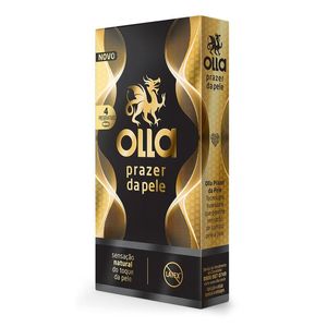 Preservativo Olla Prazer da Pele 4 unidades