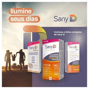 Vitamina D 2 000UI Sany D 30 Cápsulas