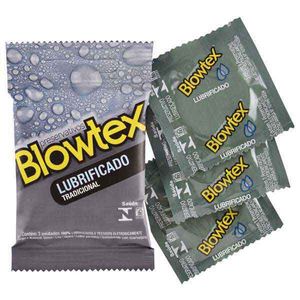 Preservativo Blowtex Lubrificado 3 Unidades