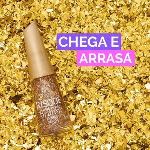 Esmalte Risqué Livre para Brilhar Chega e Arrasa