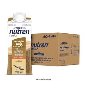 Suplemento Nutren Senior Baunilha Nestlé 200ml