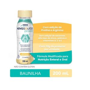 Novasource Proline Baunilha Nestlé 200ml
