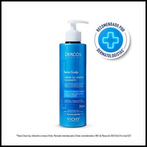 Creme de Limpeza Vichy Dercos Sensi Scalp 300ml