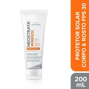 Neostrata Minesol Corpo e Rosto FPS 30 200ml