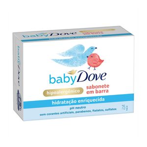 Sabonete em Barra Baby Dove Hidratação Enriquecida 75g