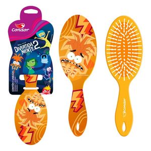 Escova de Cabelo Condor Oval Divertidamente 6894