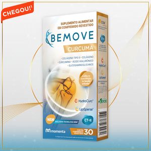 Bemove Curcuma 30 Cápsulas Momenta