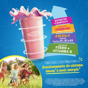 Complemento Alimentar Infantil Sustagen Kids Morango 350g