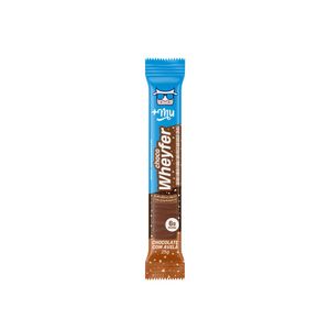 Barra Proteica +Mu Choco Wheyfer Sabor Chocolate com Avelã 25g