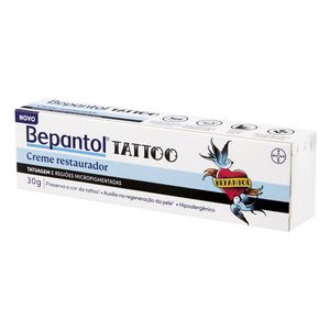 Creme Restaurador Pós-Tatuagem Bepantol Tattoo 30g Bayer