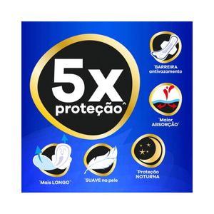 Absorvente com Abas Suave Always Noites Tranquilas XG 8 Unidades