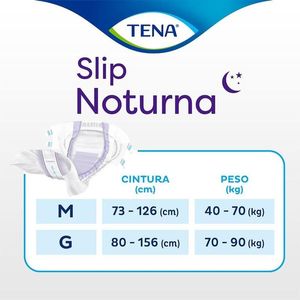 Fralda Geriátrica Tena Slip Noturno M Leve 24 Pague 22 Unidades