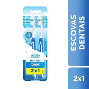 Escova Dental Oral-B 40 Leve 2 Pague 1 Indicator Plus
