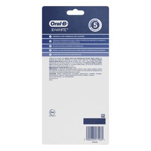 Escova Dental Oral-B Macia 5 Ações Carvão 4 Unidades