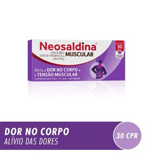 Neosaldina Muscular Analgésico e Relaxante Hypera 30 Comprimidos