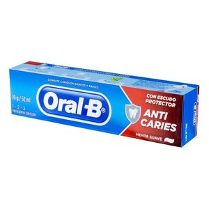 Creme Dental Oral-B 1-2-3 Menta Suave 70g