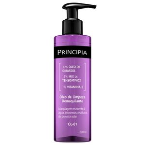 Óleo de Limpeza Demaquilante Principia 200ml