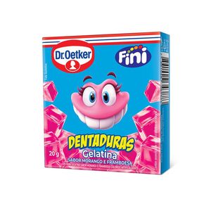 Gelatina Dr  Oetker Fini Dentaduras 20g