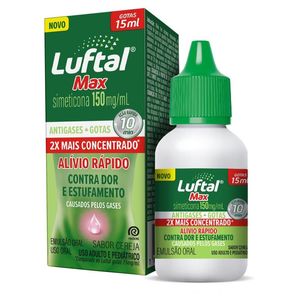 Antigases Luftal Max Gotas Simeticona 150mg/ml - 15m