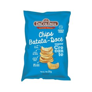 Chips de Batata Doce Da Colônia 35g