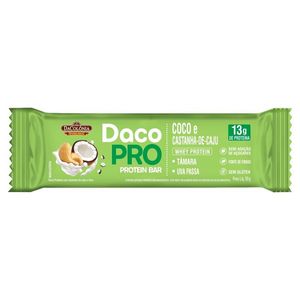 Barra de Proteína Dacopro Sabor Coco e Castanha 50g