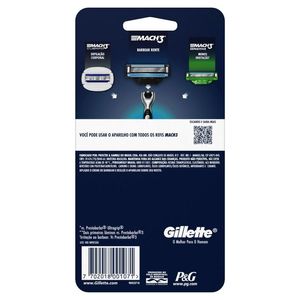 Aparelho de Barbear Gillette Mach3 com 1 Unidade