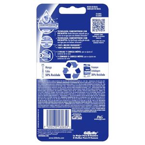 Aparelho Descartável para Barbear Gillette Prestobarba3 Fresh 4 Unidades