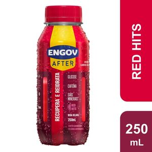 Engov After Bebida Funcional Sabor Red Hits Hypera 250ml
