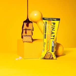 Barra de Proteína Pinati Simple Whey Caramelo Salgado 35g