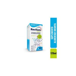 Revitam Junior Suplemento Infantil Líquido 120ml Biolab