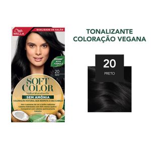 Tintura SoftColor 20 Preto