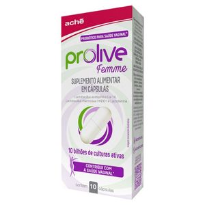 Prolive Femme 10 Cápsulas Aché