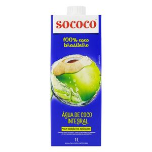 Água de Coco Integral Sococo 1L