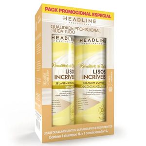 Kit Beauty Color Shampoo + Condicionador Lisos Incríveis 500ml