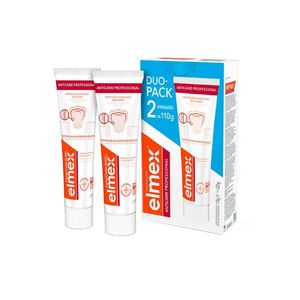 Creme Dental Elmex Anticáries Professional 110g com 2 Unidades