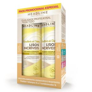 Kit Beauty Color Shampoo + Condicionador Lisos Incríveis 500ml
