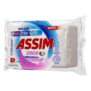 Sabão em Barra Assim Coco 180g