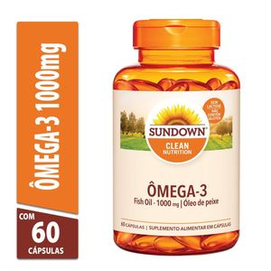 Suplemento Alimentar Sundown Ômega 3 1 000mg 60 Cápsulas