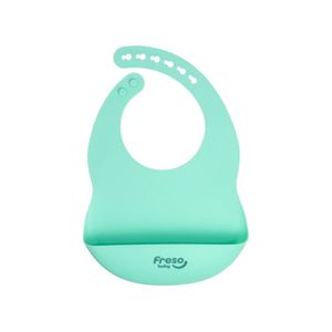 Babador Freso Baby Silicone Verde