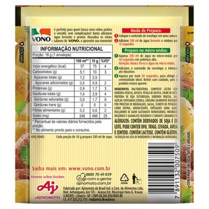 Sopa Vono Batata com Carne 18g