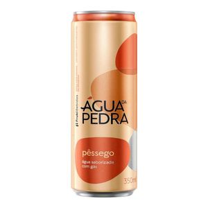 Água com Gás da Pedra Fruki Pêssego 350ml