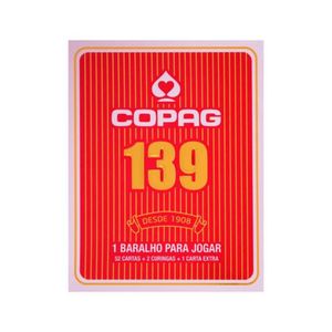 Baralho Copag 139 Cartucho Unitário Naipe Convencional