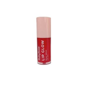 Óleo Labial Ruby Rose Lip Glow Eletric Red HB-L6502-1