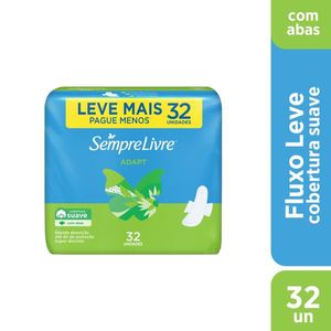 Absorvente com Abas Suave Sempre Livre Adapt 32 Unidades