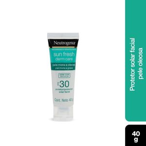 Protetor Solar Neutrogena Sun Fresh Derm Care Pele Oleosa FPS 30 40g