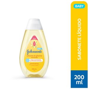 Sabonete Líquido Jhonsons Baby Infantil Glicerina Camomila 200ml