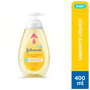 Sabonete Líquido Johnsons Baby Infantil Glicerina Camomila 400ml