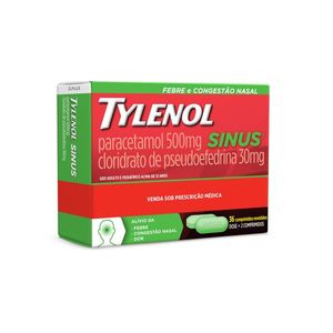 Tylenol Sinus 500mg 36 Comprimidos