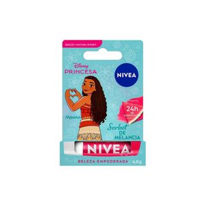 Hidratante Labial Sorbet de Melancia Ed  Limitada Moana Disney® Princesa Nivea 4,8g